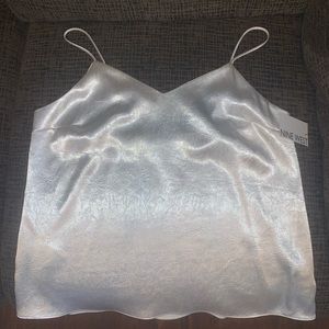 Nine West medium satin tank NWT